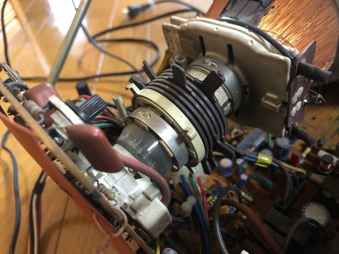 昭和レトロ アーケードゲーム用カラーブラウン管モニター 動作未確認