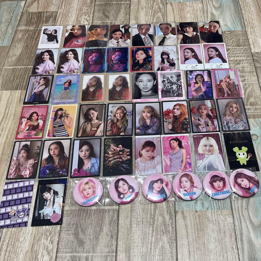 TWICE トレカ、缶バッジ、ピンバッジ まとめ売り 100枚 - メルカリ
