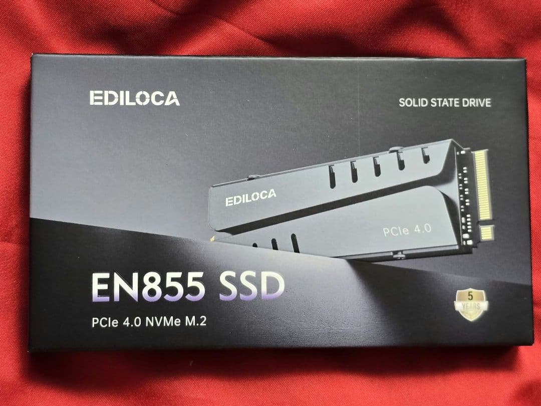 新品 2TB SSD NVMe M.2 EDILOCA EN855 PS5対応