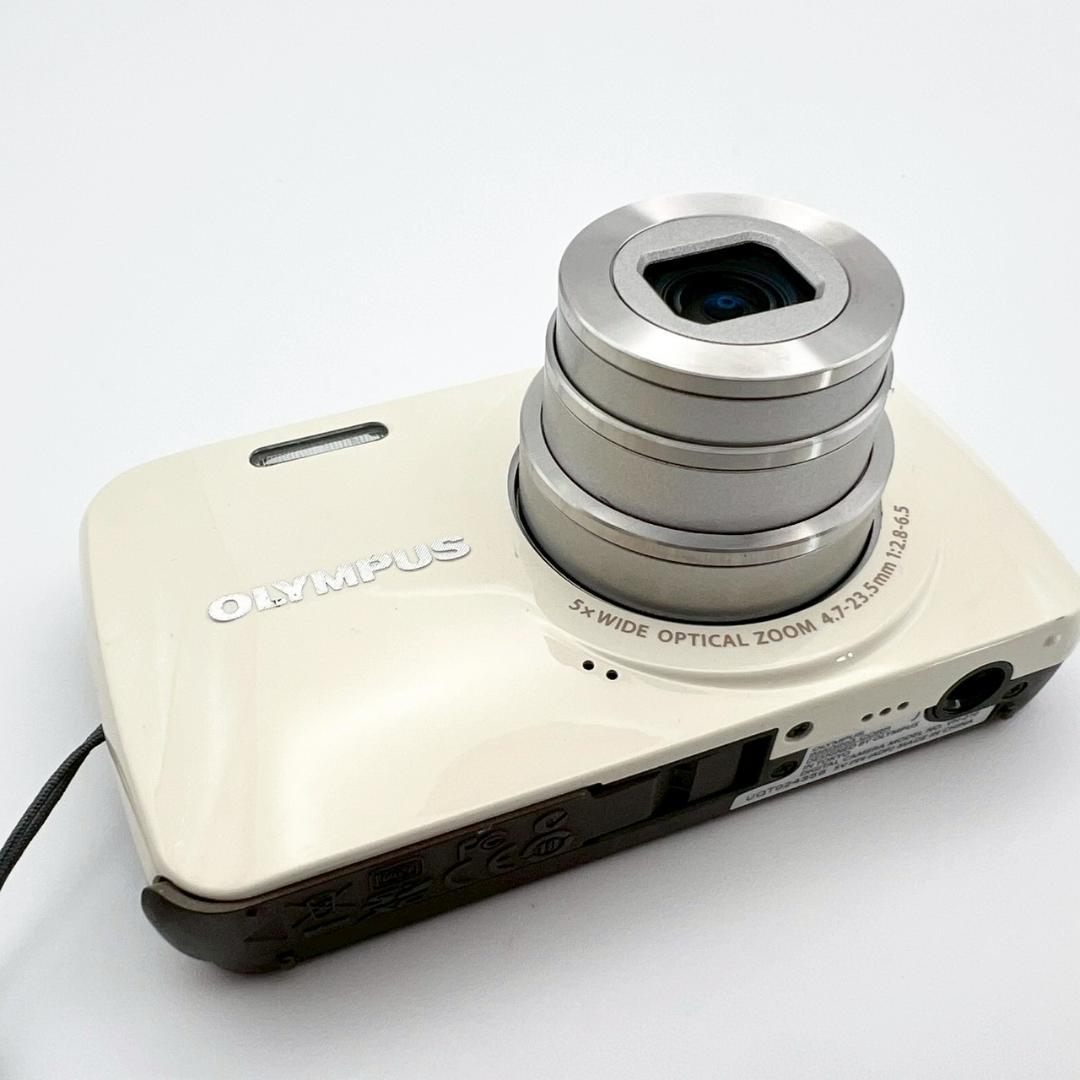 完動品】OLYMPUS VH-210 コンデジ ホワイト 動作確認済 - メルカリ