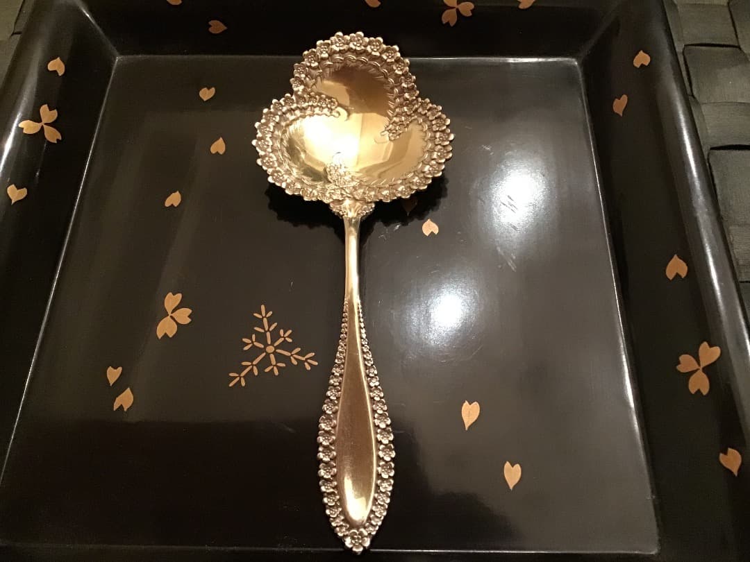 けい様専用 Tiffany 純銀 鍍金 ナッツ／ベリースプーン - メルカリ