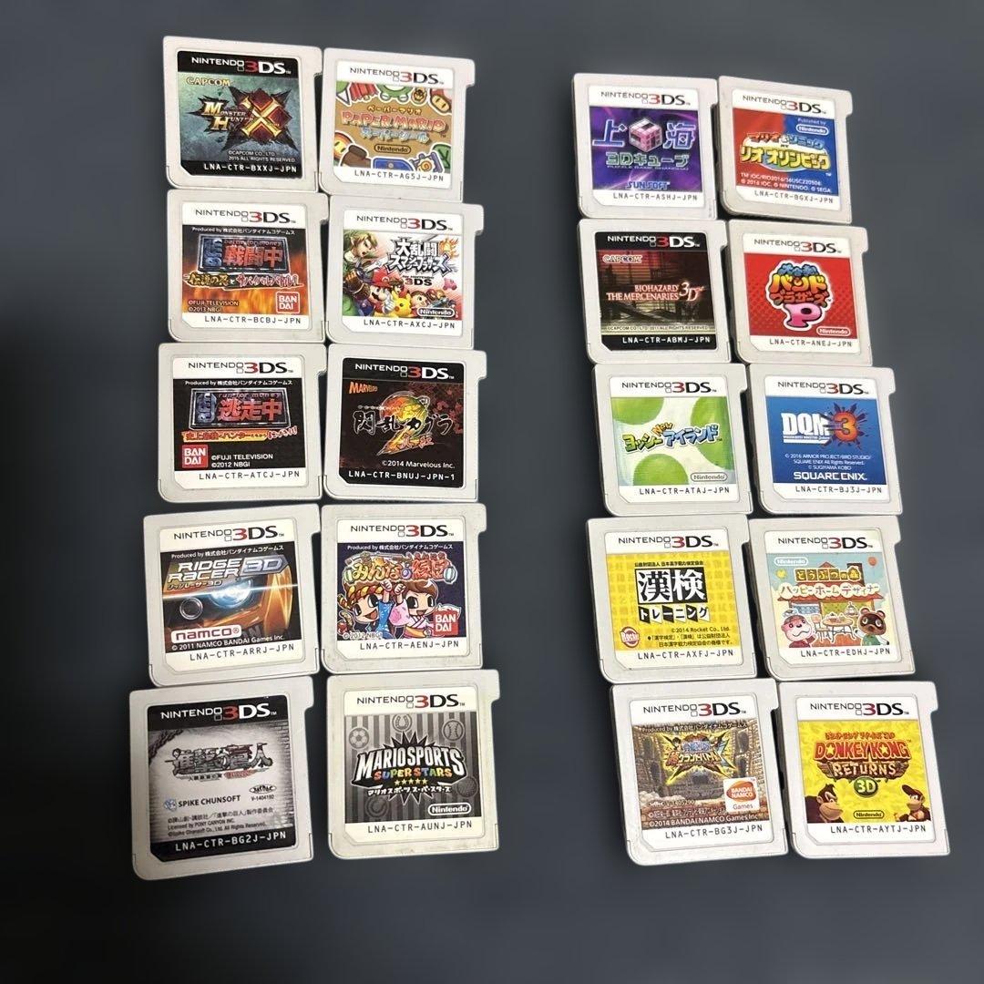 ニンテンドー3DSソフトセット 39本まとめ - メルカリ