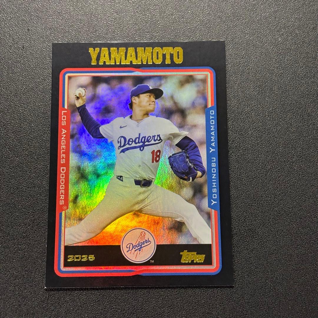 山本由伸 2025 Topps Archives BLACK パラレル - メルカリ