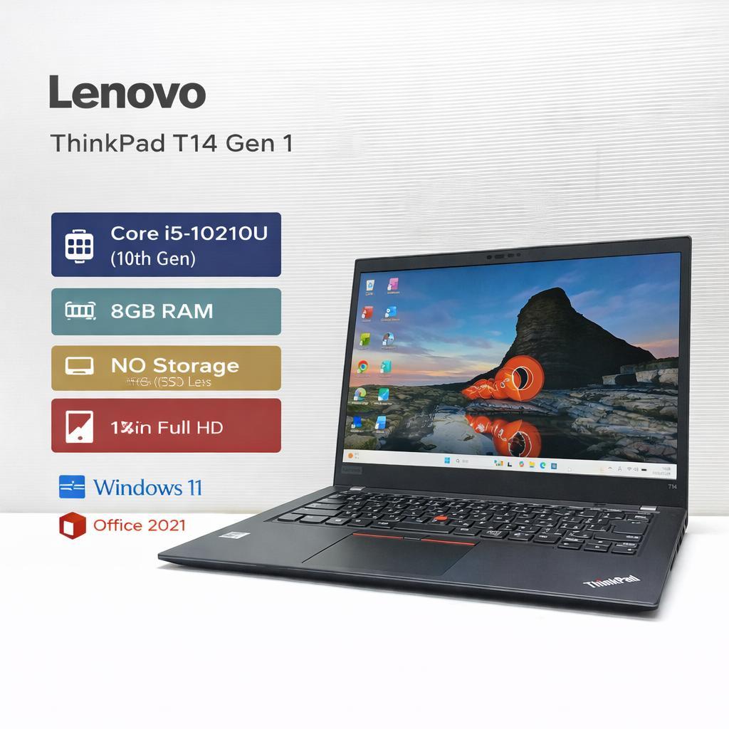 Lenovo T14 Gen1 第10世代 i5 8GB 256GB オフィス Lenovo ThinkPad T14 Gen 1 Core i5-10210U 8GB 256GB SSD ノートpc