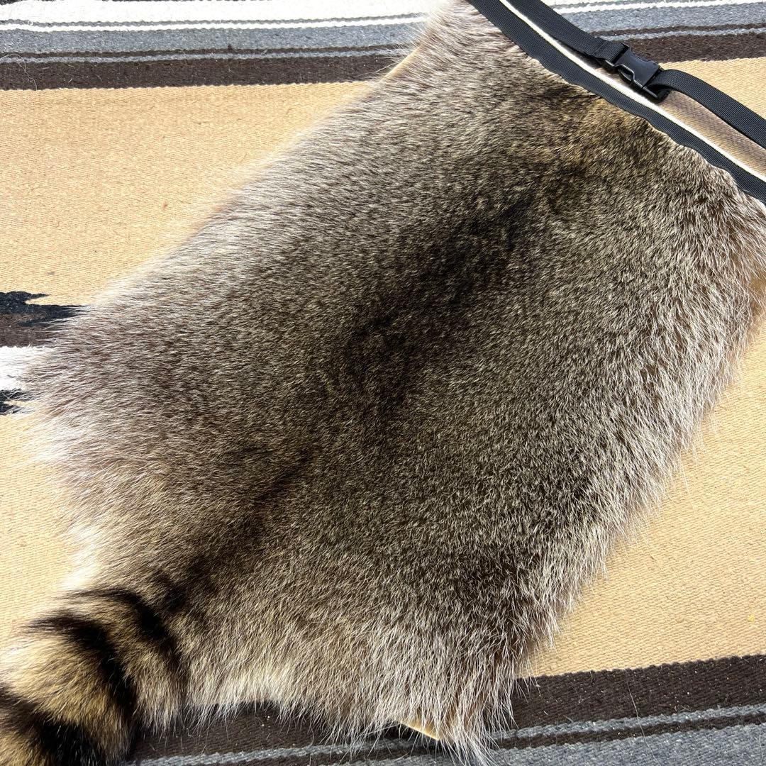 超特大 ラクーン 尻あて 腰当尻皮 登山 スキー キャンプ 引敷 山伏