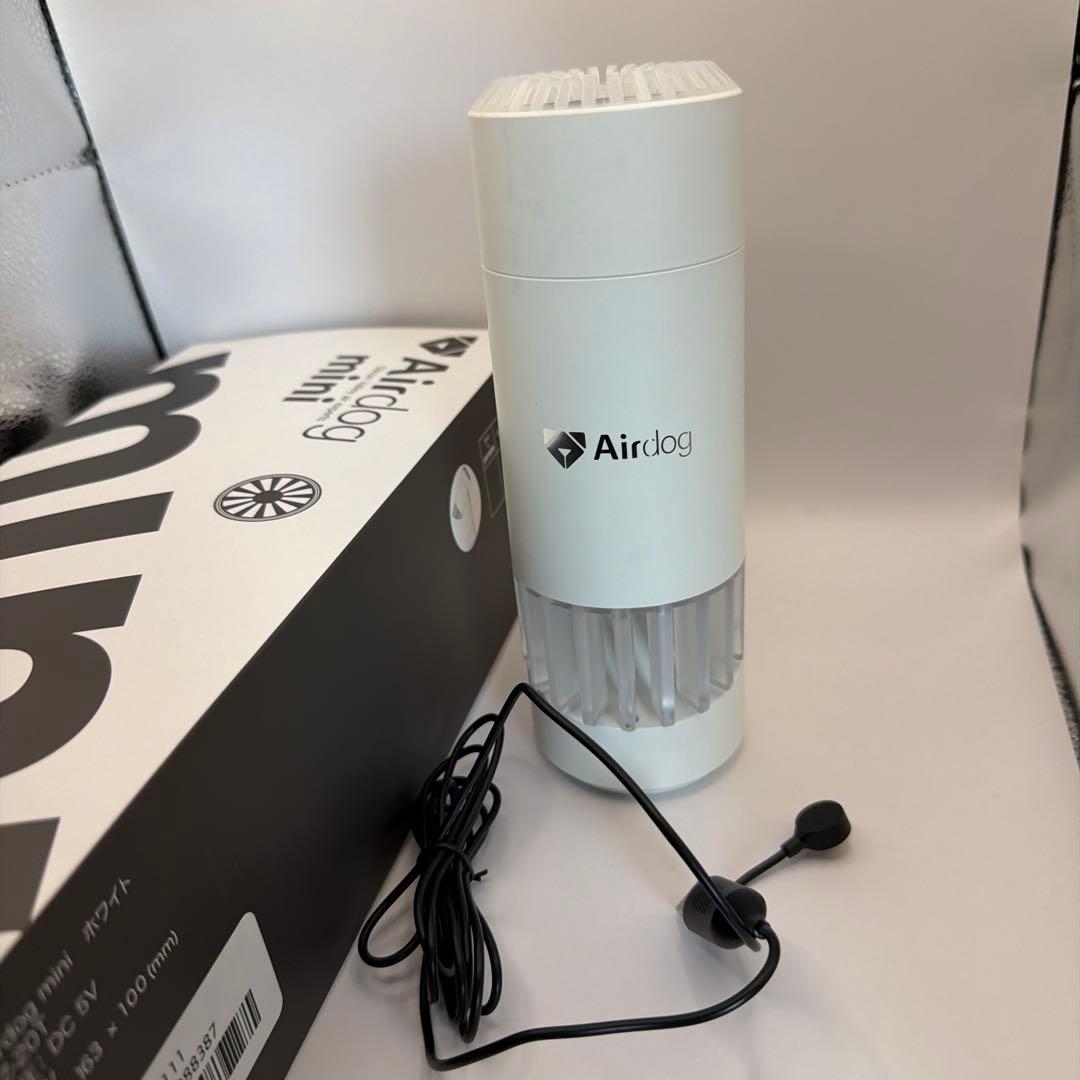◇Airdog mini ホワイト ミニ Airdog 空気清浄機 エアードッグ - メルカリ
