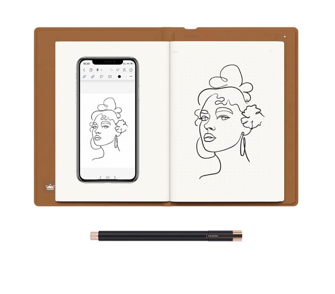 【新品未開封】HUION NOTE アナログデジタルノート Huion Note X10 Smart Electronic Digital Notebook with Pen | Huion