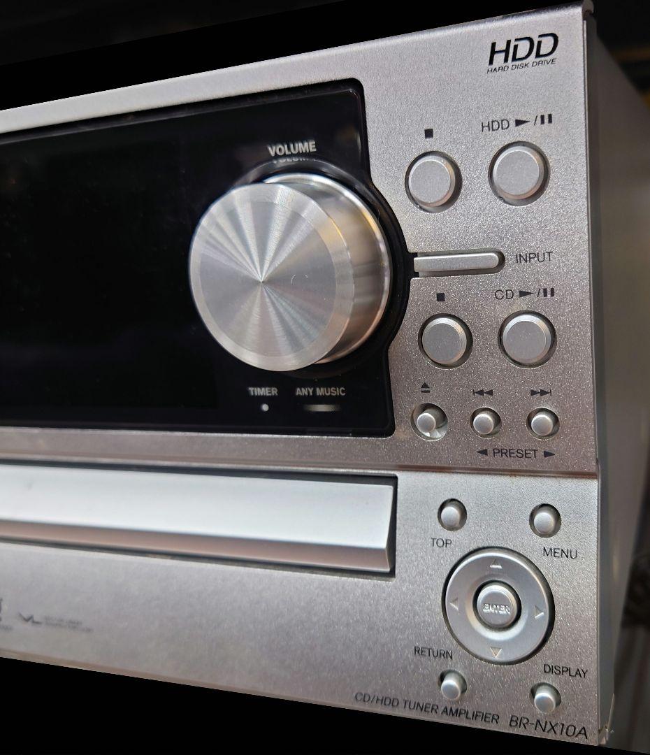 ○ONKYO BR-NX10A CD/HDDシステムコンポ【本体のみ】