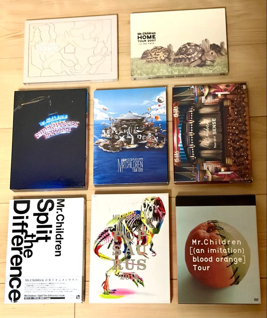 Mr.Children ライブDVD 8本まとめ売り - メルカリ