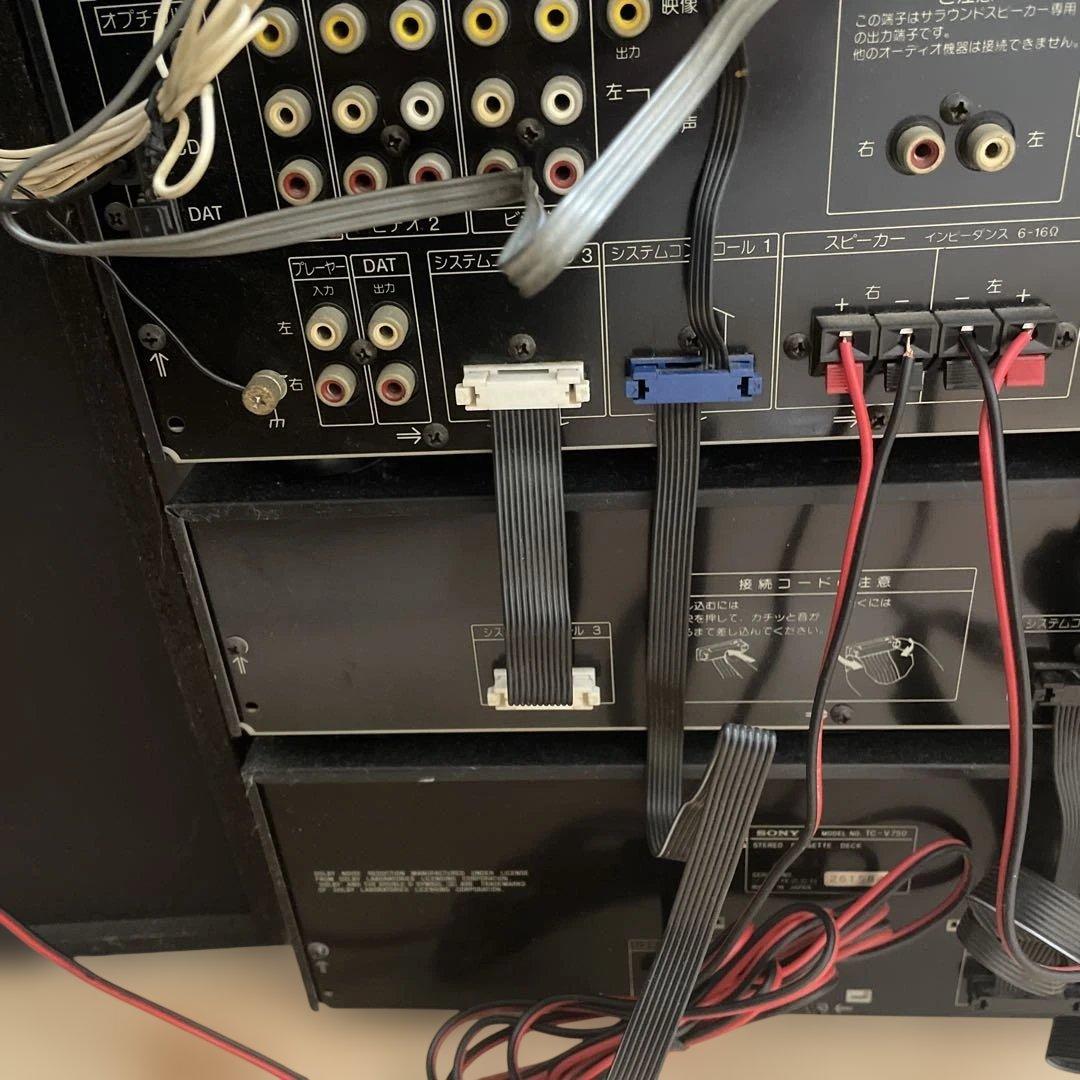 直接取引手渡し限定】東京都豊島区 ジャンクSONY コンポ LBT-V750