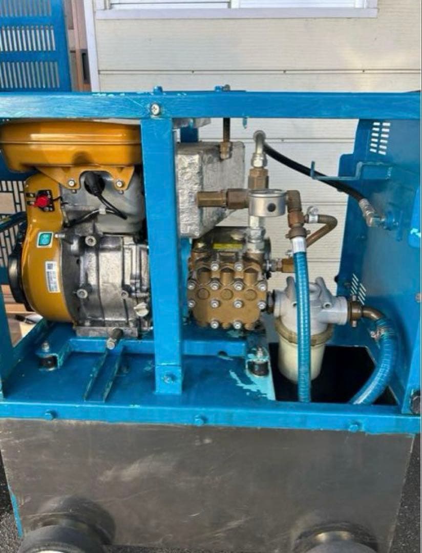 KB1ツルミ☆HPJ-550WE2 高圧洗浄機ガン高圧ホース・給排水ホースセット