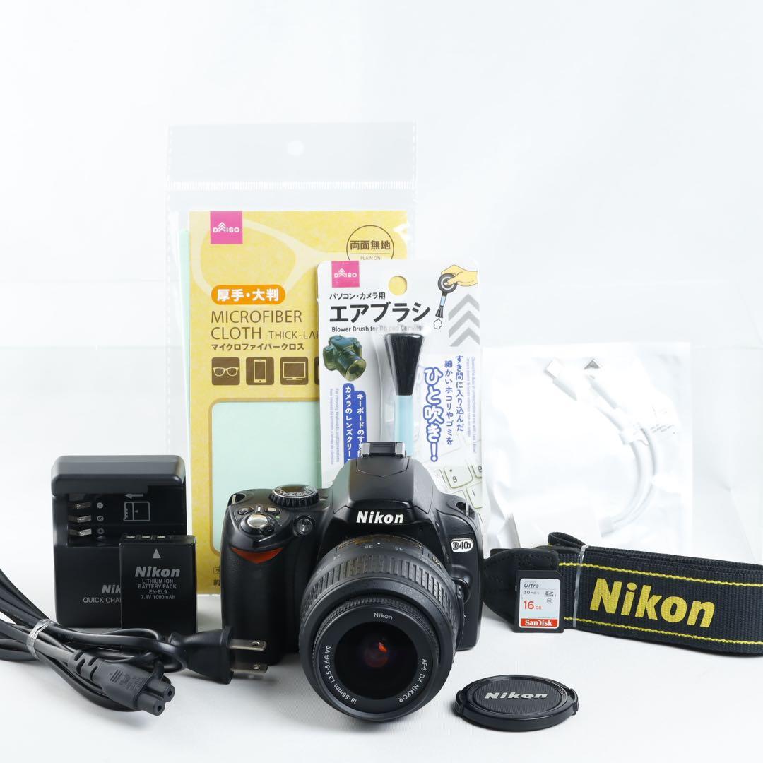 初心者☆デジタル一眼レフ☆NIKON ニコン D40X☆スマホ転送☆彡 - メルカリ