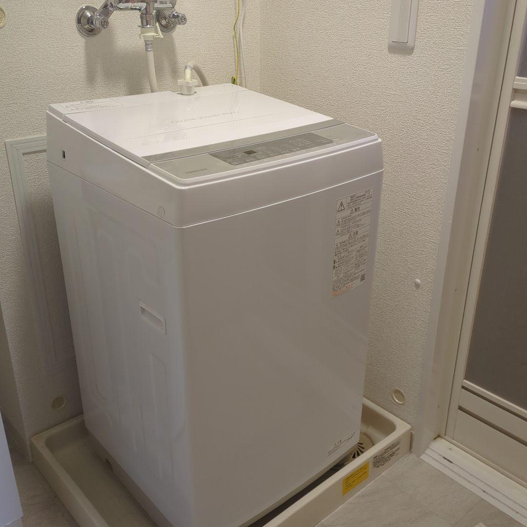 土日だけの出品！　東芝　全自動洗濯機　7キロ TOSHIBA（東芝） 全自動洗濯機 洗濯7.0kg グランホワイト AW-7DH5-W