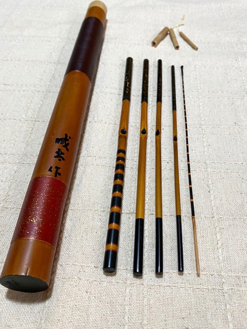 タナゴ竿 ふな釣り 竹竿 和竿 2本セット - メルカリ