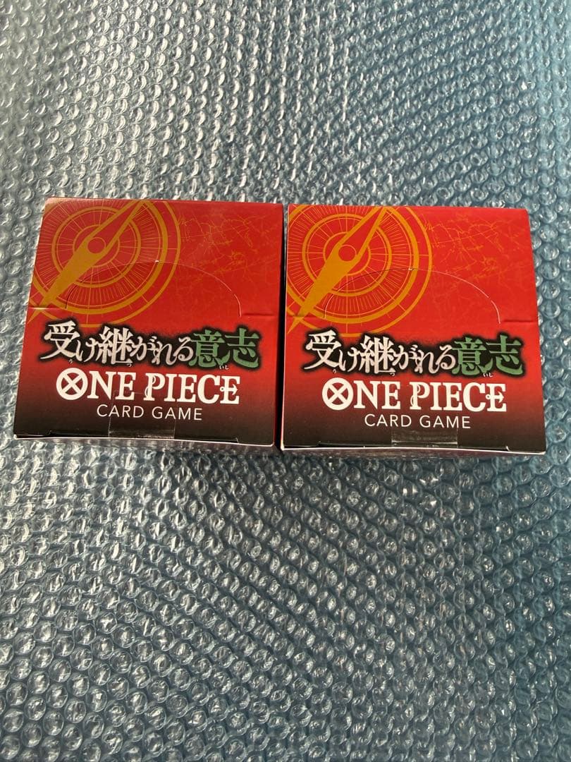 ONE PIECE ワンピースカード 受け継がれる意思 2BOX - メルカリ