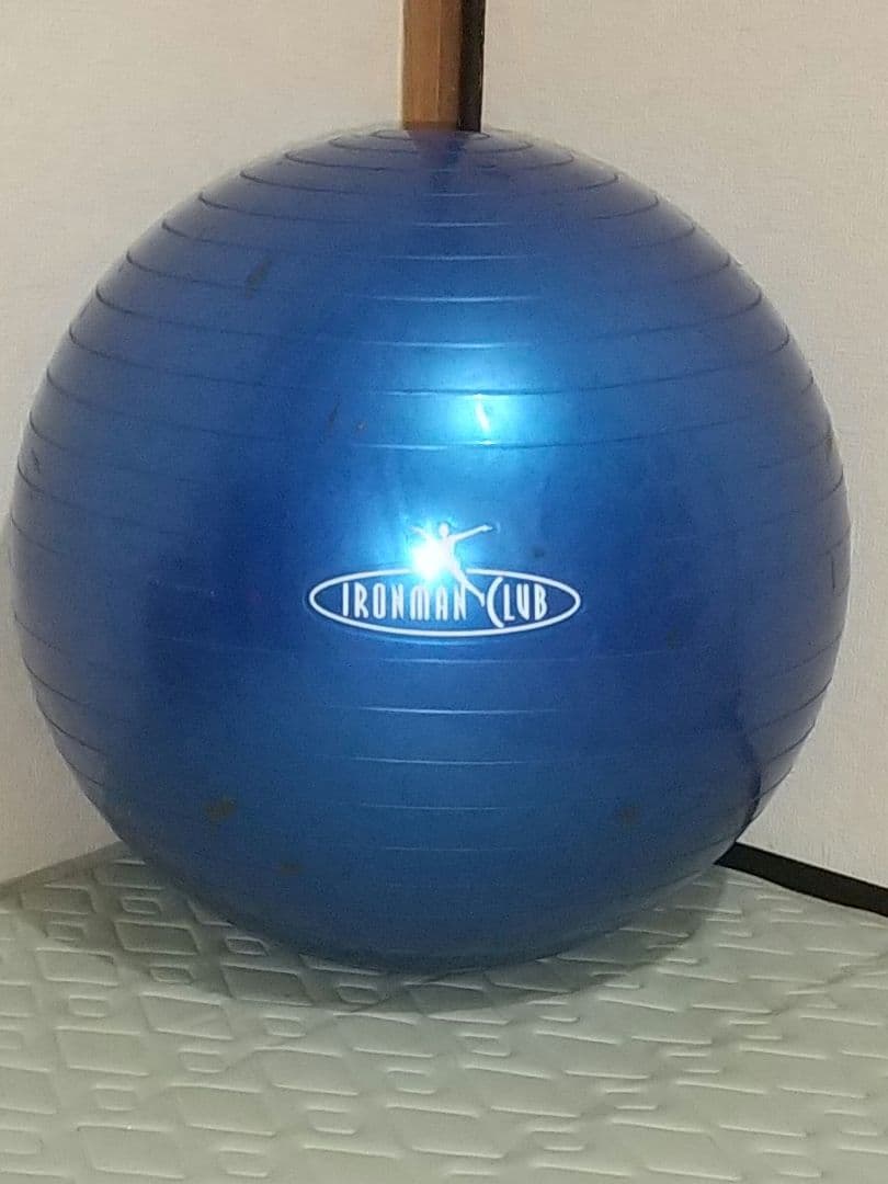 鉄人倶楽部 ヨガボール IMC32 65cm ブルー - メルカリ