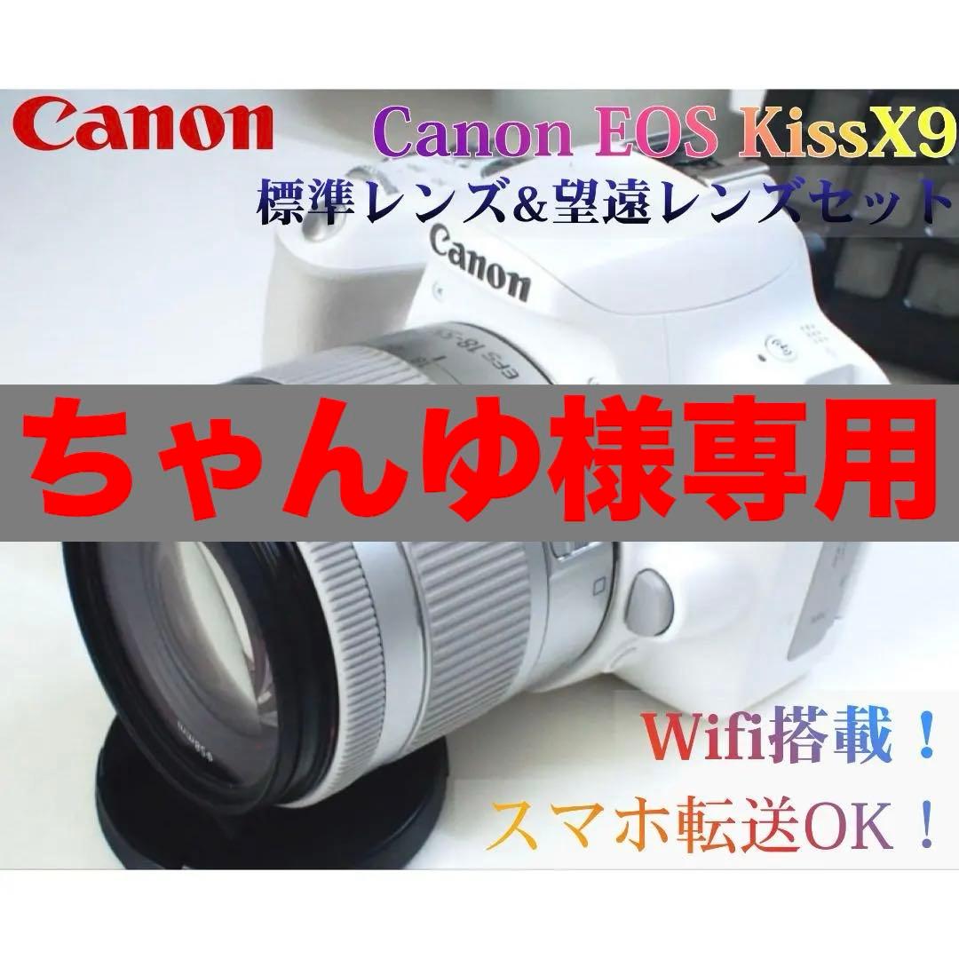Canon EOS KISS X9 標準&望遠レンズセット - メルカリ