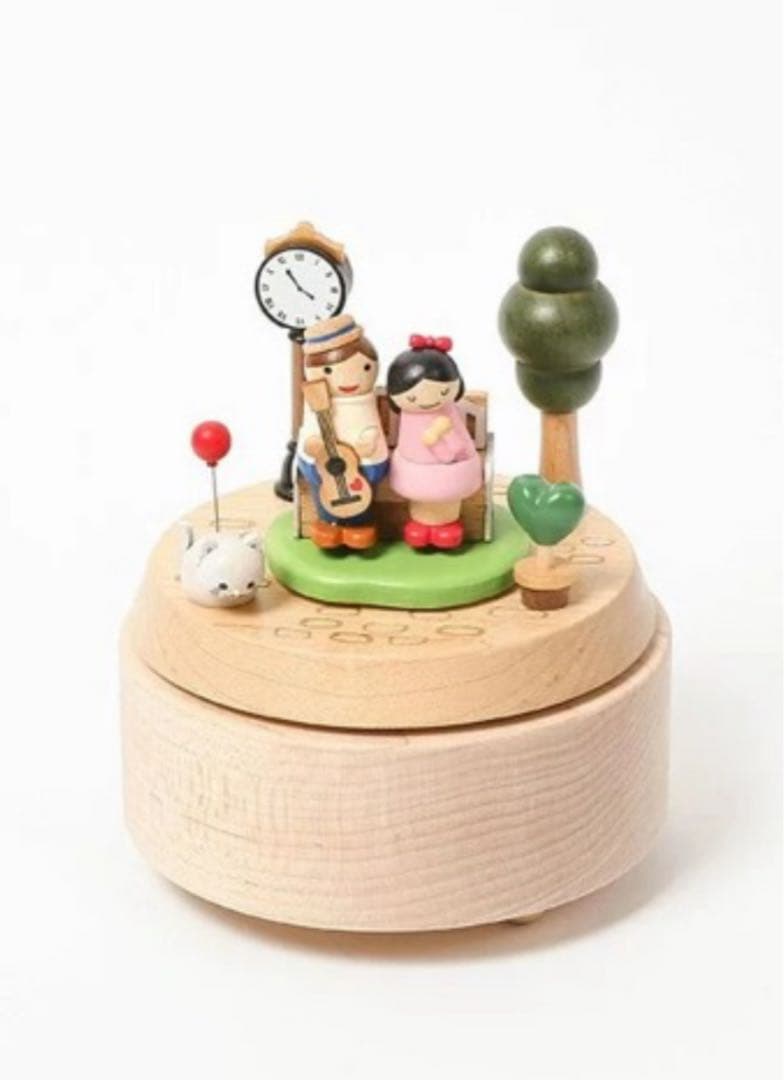 台湾製 木製オルゴール Wooderful life - メルカリ