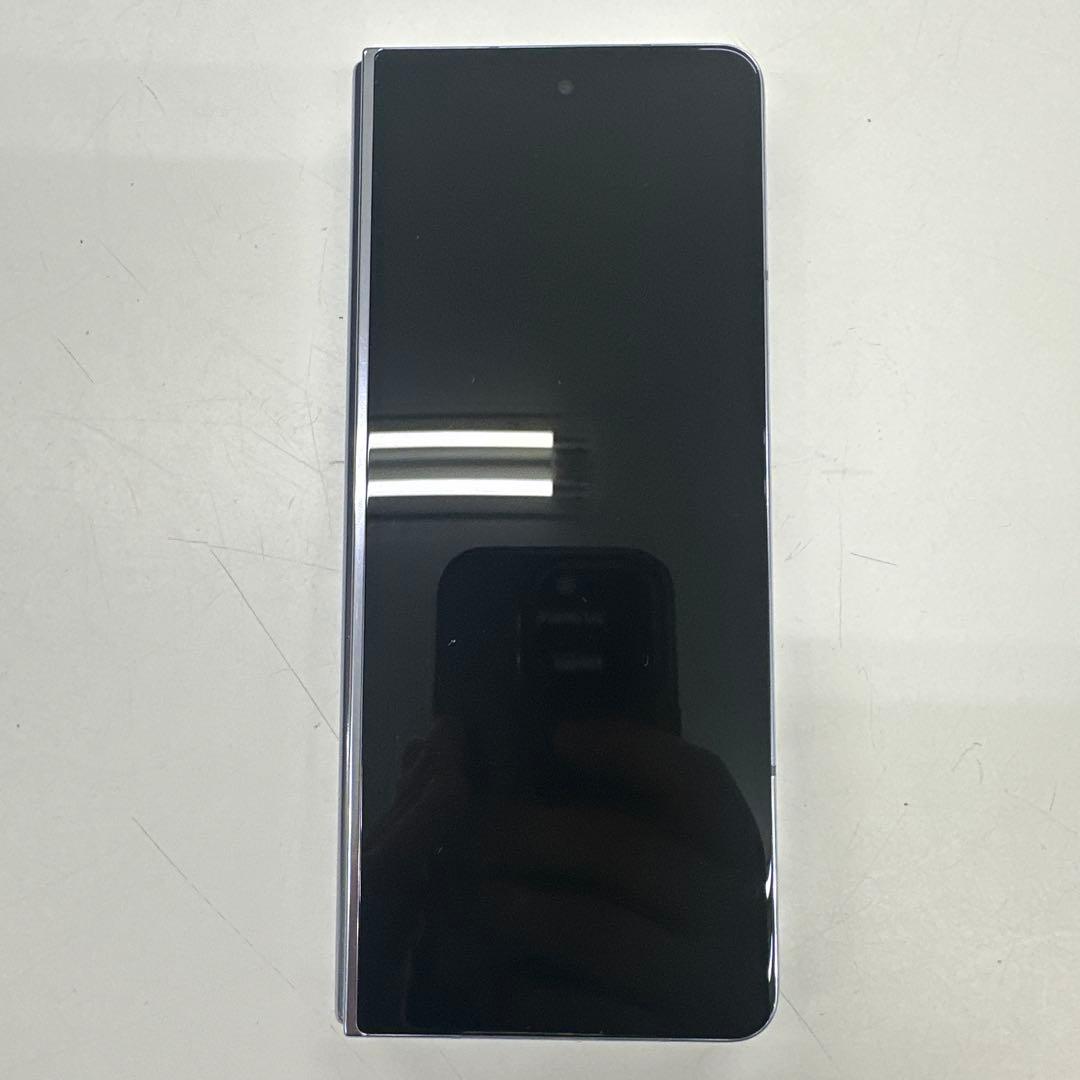 【美品】Galaxy Z Fold5 256GB アイシーブルー Galaxy Z Fold 5 SCG22 アイシーブルー【RAM12GB/ROM256GB au版SIM