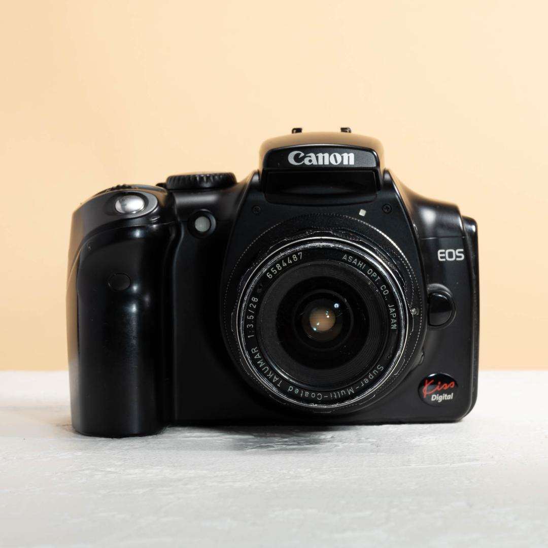 スマホ転送OK！Canon EOS kiss Digital レンズキット - メルカリ