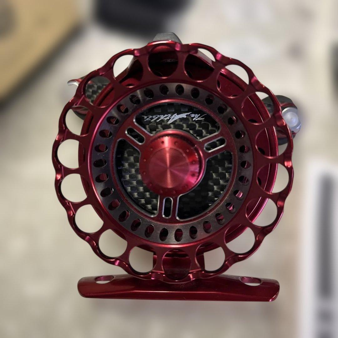 黒鯛工房 アスリートレーサー 65-RT カセ釣師 レッド 右巻き 付属品