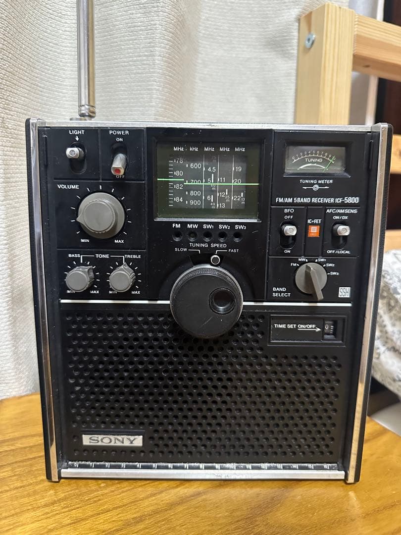 【早いもの勝ち】通電可音綺麗SONY スカイセンサー5800 短波ラジオ Amazon | SONY ソニー ICF-5800 スカイセンサー 5バンドマルチバンド