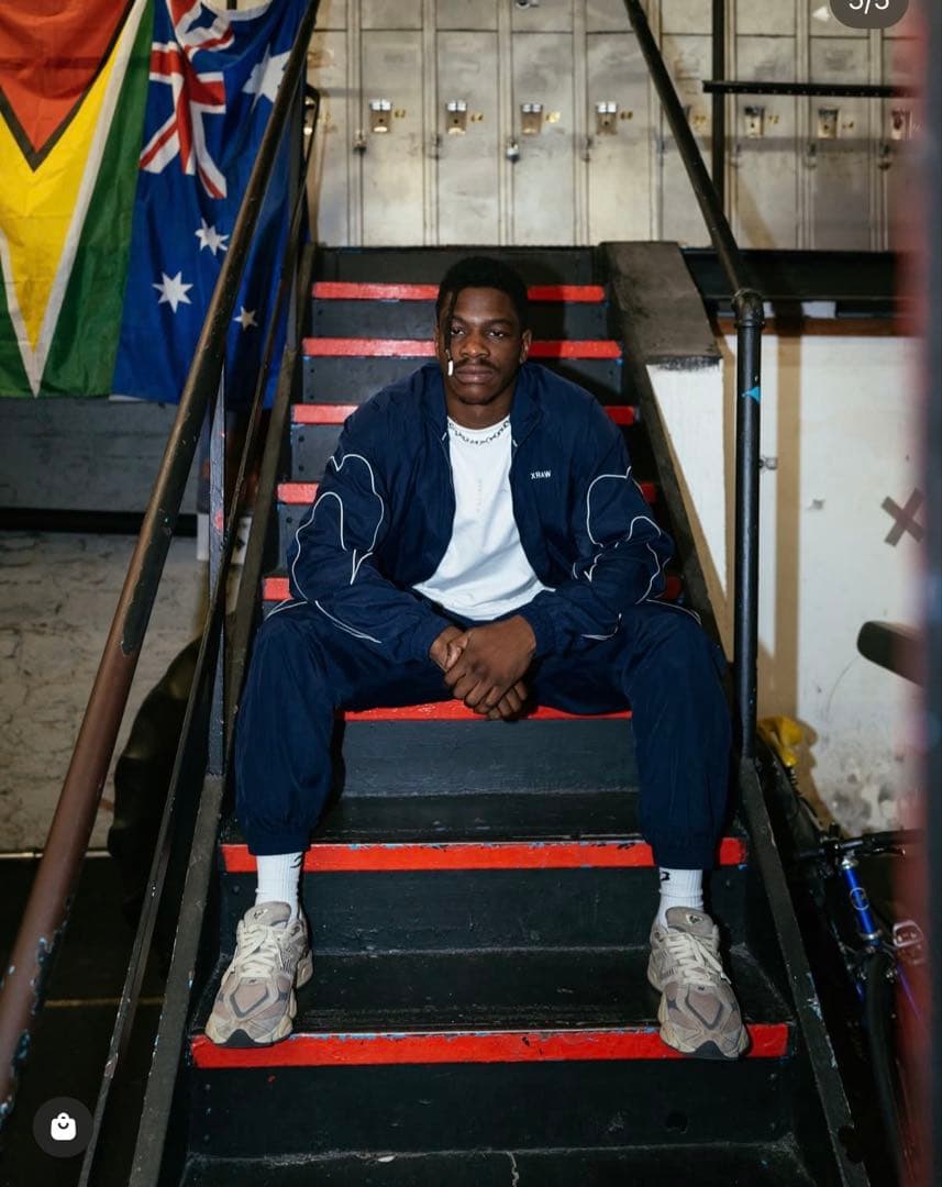 BOXRAW Tunero Track Jacket Navy L ツネロ - メルカリ