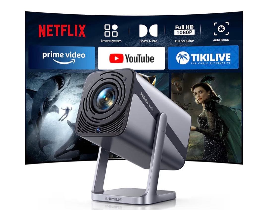 iWIMIUS Model S29 4K対応Netflix公式認証プロジェクター - メルカリ