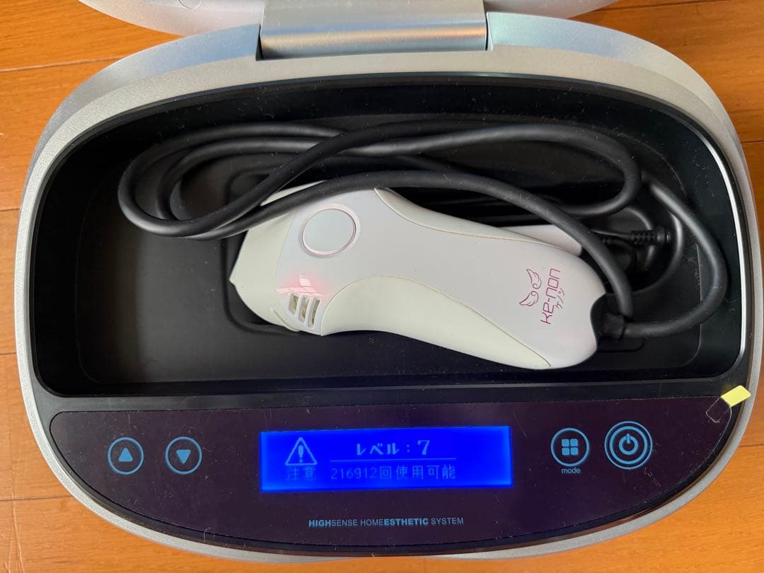 ケノン 脱毛器　8.0ver カートリッジ2つ　サングラス付き