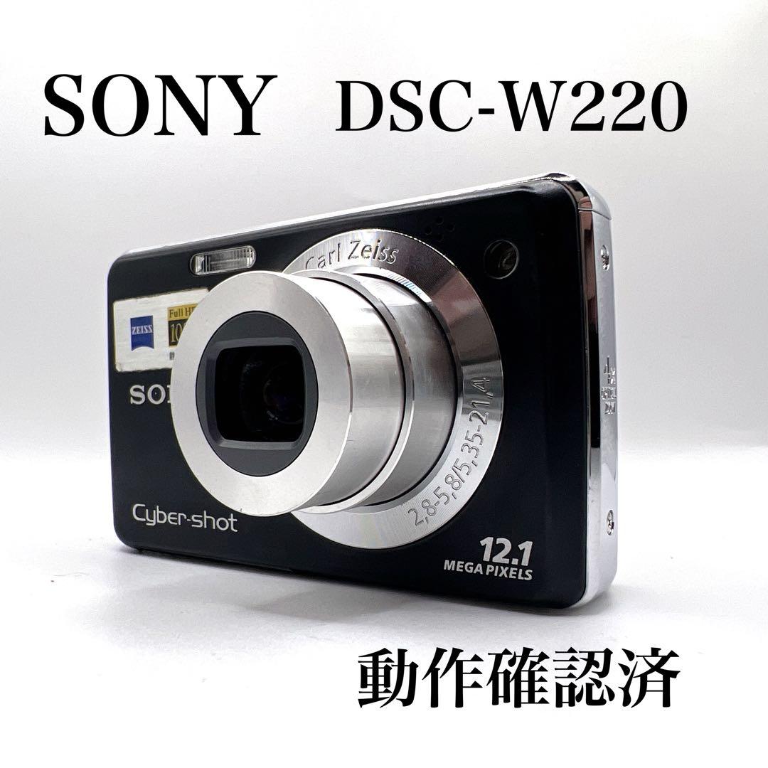 SONY DSC-W220 Cyber-shot 動作確認済 コンデジ ソニー - メルカリ