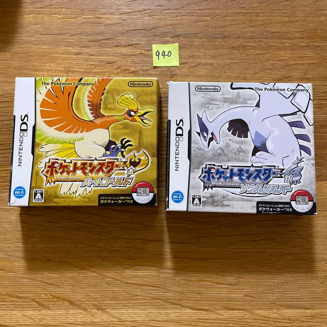 940 ポケットモンスター ポケモン ハートゴールド ソウルシルバー DS