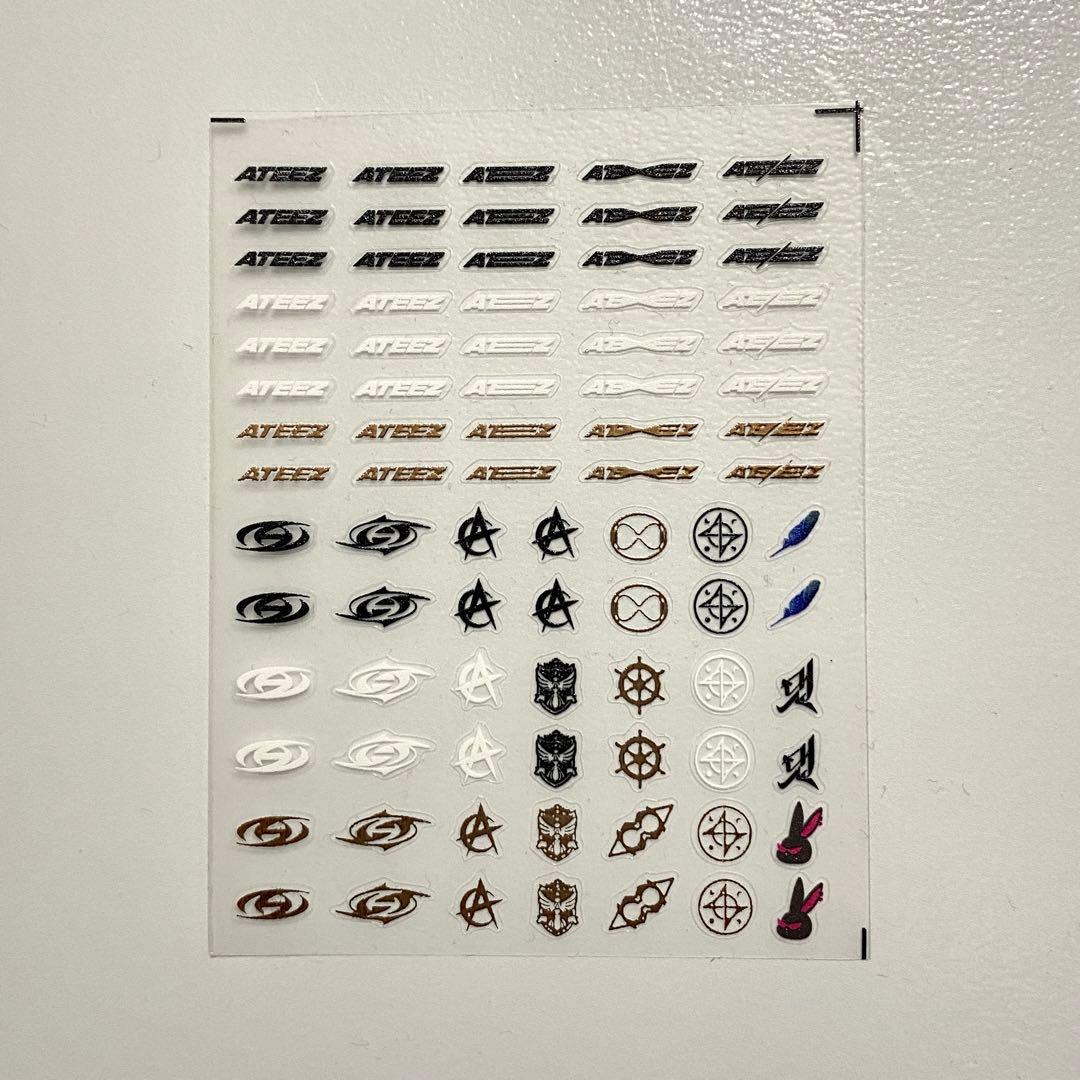 ATEEZ アチズ ネイルシール - メルカリ