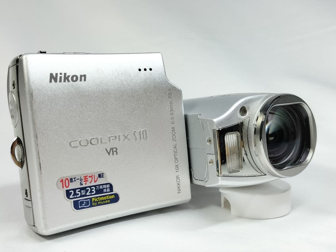ジャンク品】Nikon COOLPIX S10 VR - メルカリ