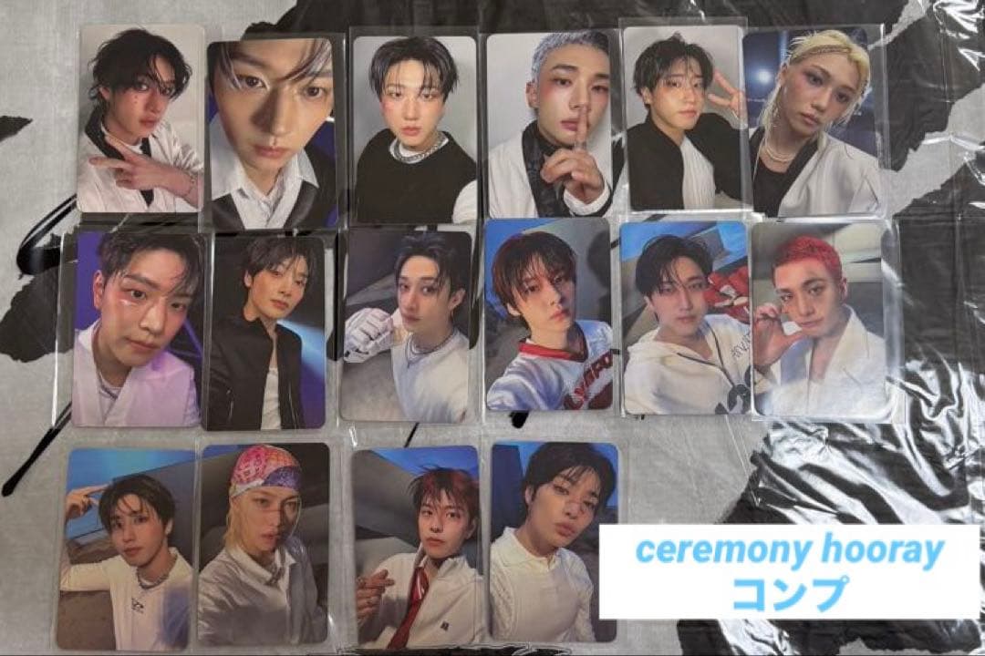 straykids karma封入 両面 ceremony＋hooray コンプ - メルカリ
