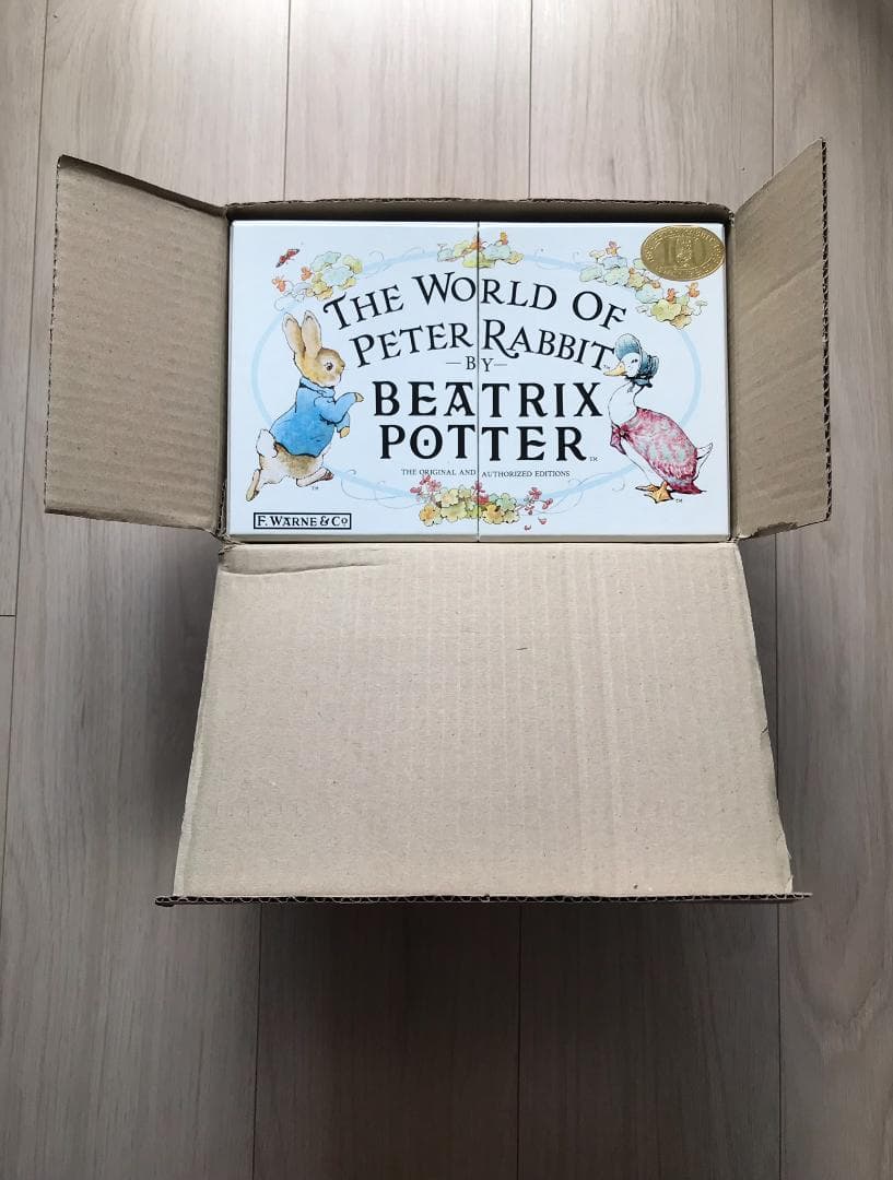 ピーターラビット 絵本 英語版（全23巻）ケース入り - メルカリ
