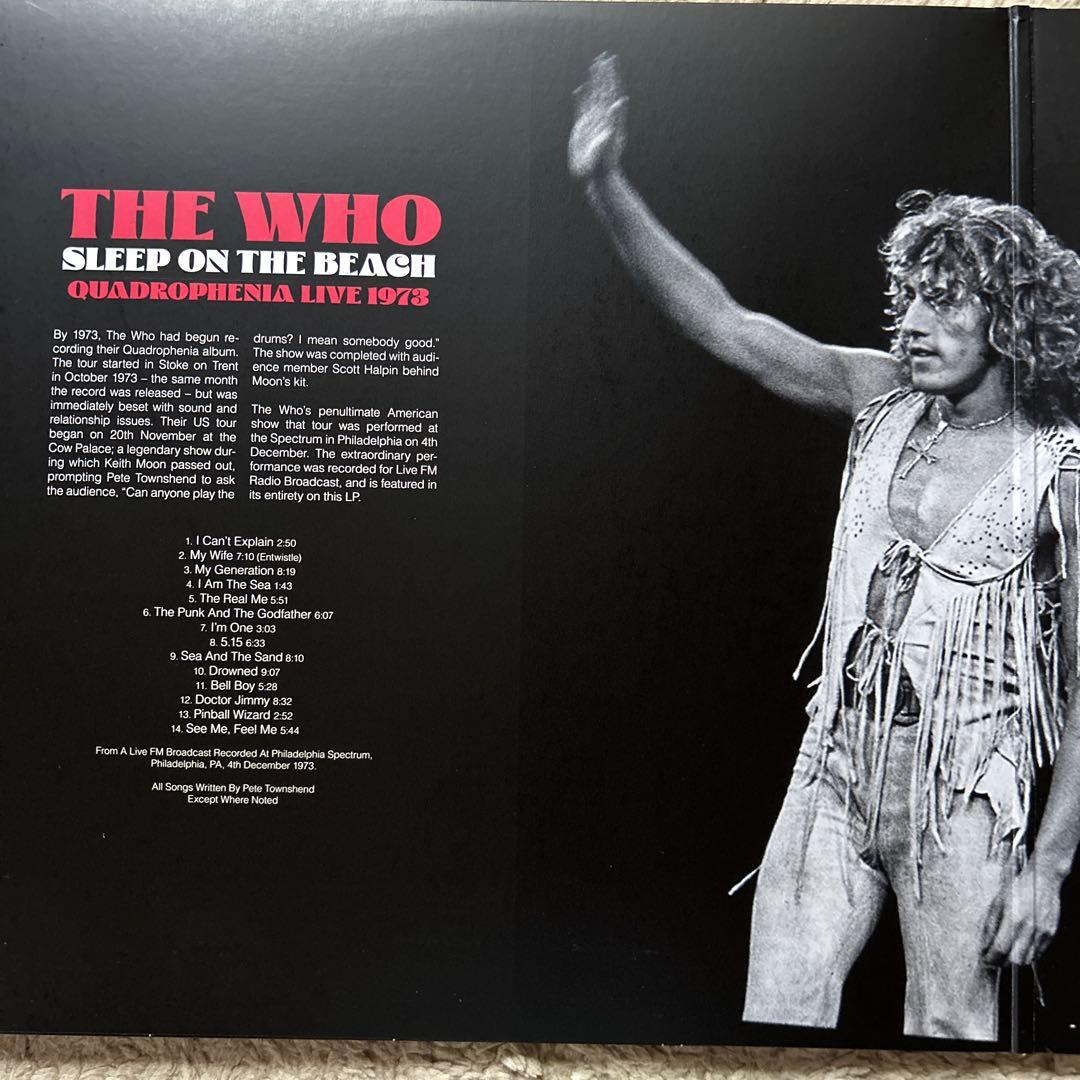 送料無料 名盤 THE WHO 2牧組レコード四重人格 LIVE 1973 - メルカリ