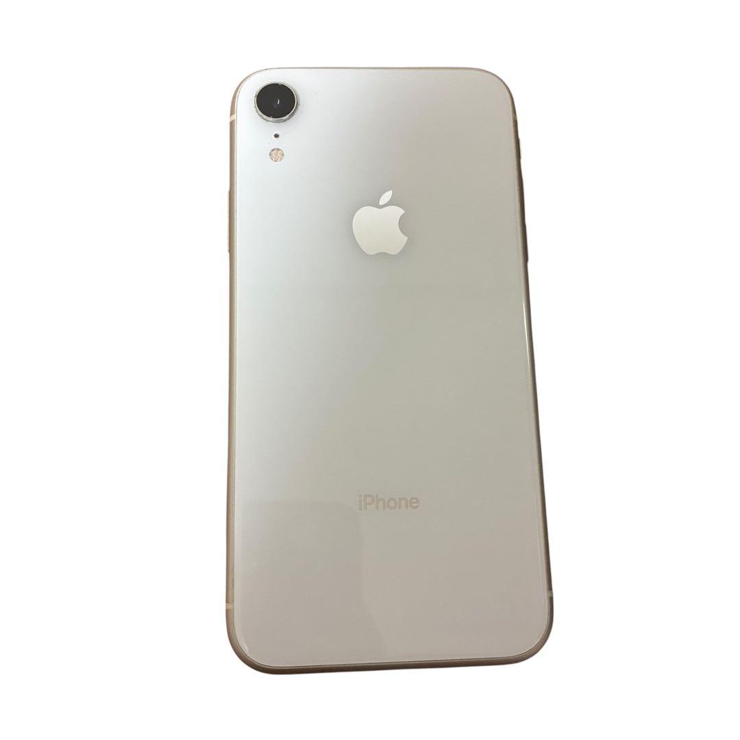 iPhone XR 64GB ホワイト SIMフリー本体のみ iOS16.1.1 - メルカリ