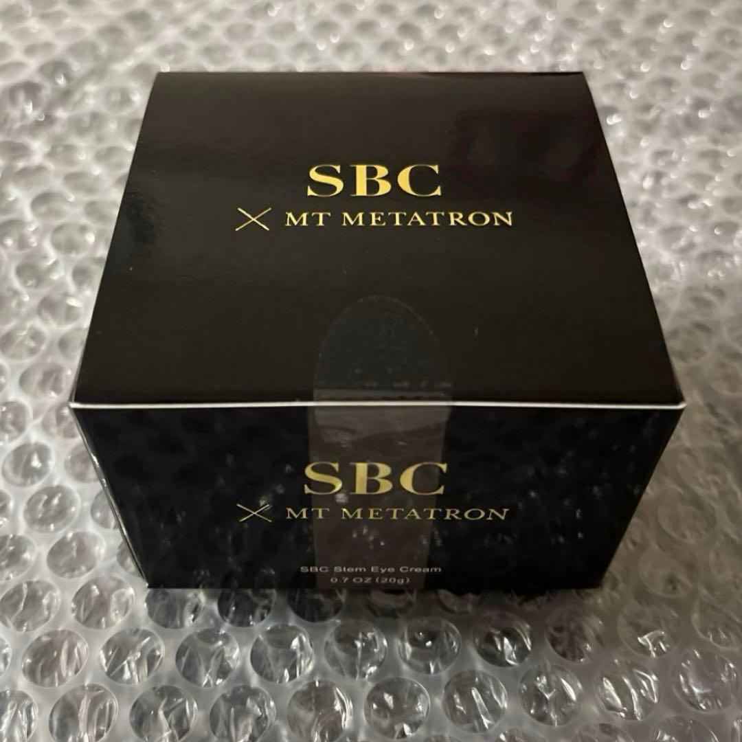 【新品/未開封】SBC MT ステムアイクリーム　20g SBC×MT METATRON / SBC ステムアイクリームの公式商品情報｜美容