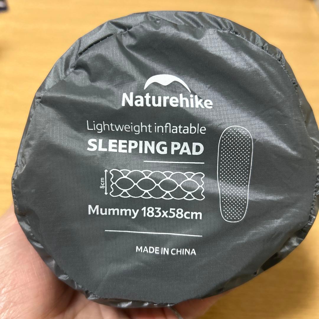 美品 ネイチャーハイク マット 高R値5.8 183×58×7 マミータイプ - メルカリ