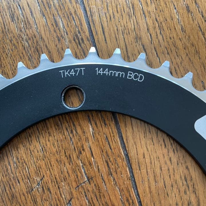 美品 FSA Pro Track トラック チェーンリング 47t pcd144 - メルカリ