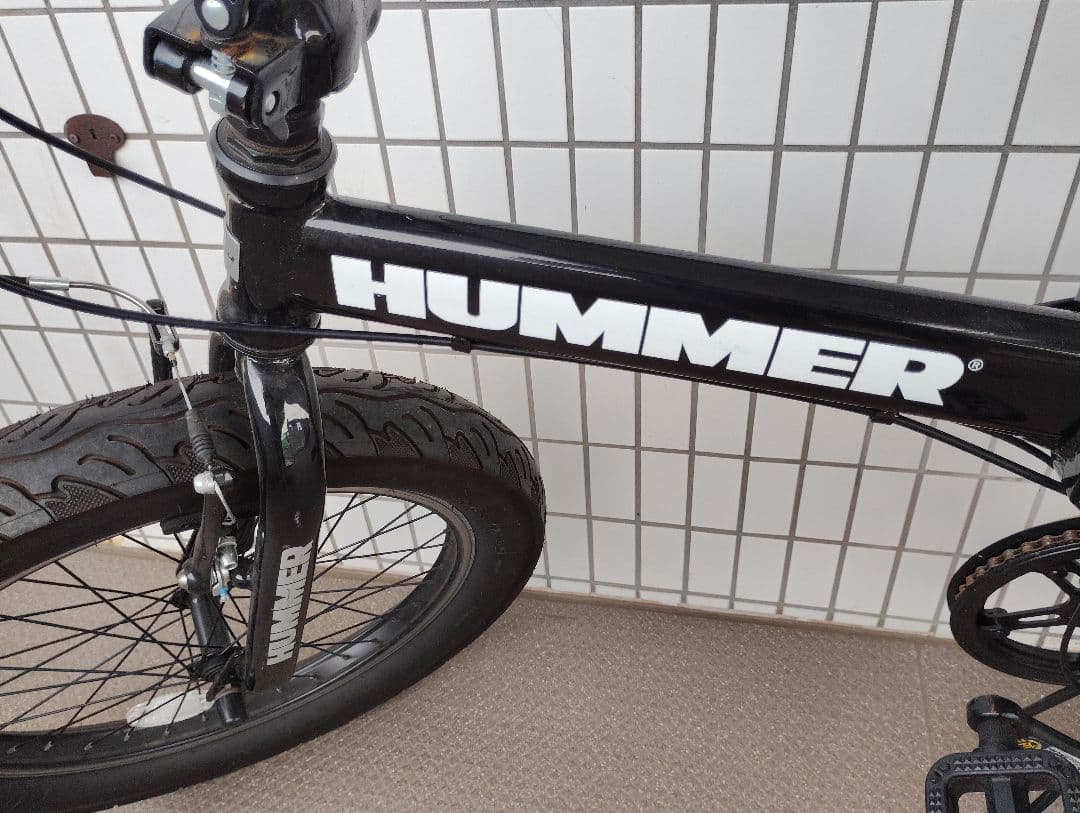 Wilson Edradさま】HUMMER ハマー 折りたたみ自転車 ブラック