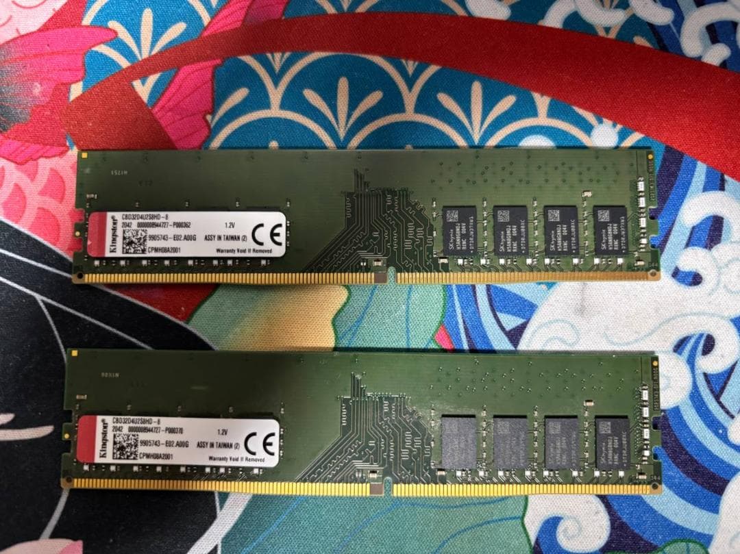 Kingston DDR4 8GB×2(16GB) 1f4ed339-0c71-4da4-b99d-