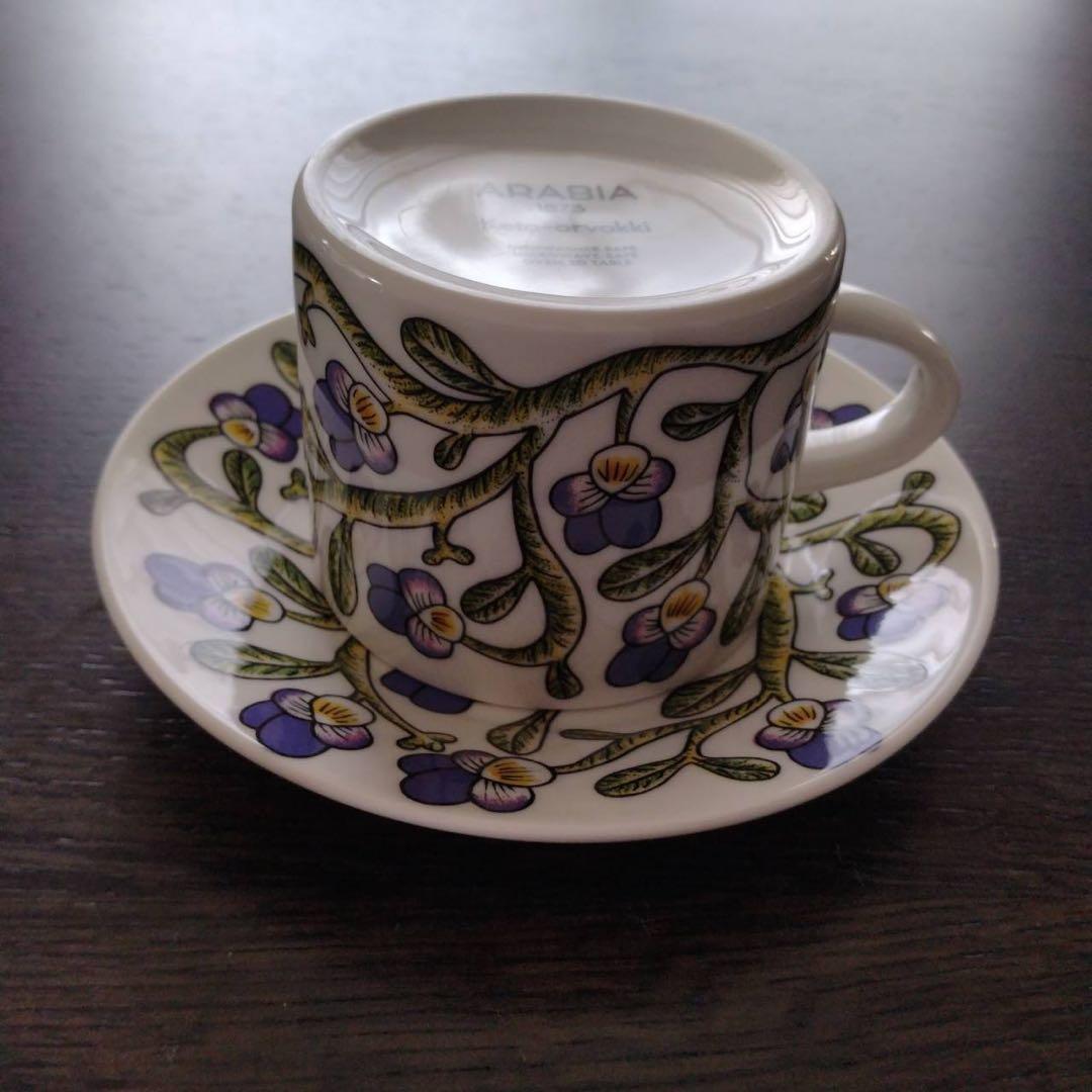 ARABIA アラビア ケトオルヴォッキ カップ&ソーサー 廃盤品 - メルカリ