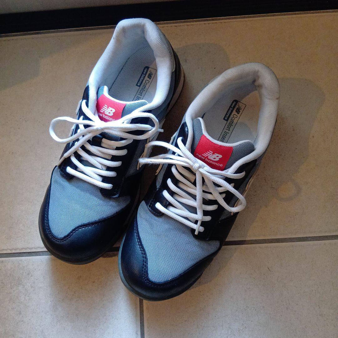 New Balance 安全靴 25.5cm ブラック/グレー/ホワイト