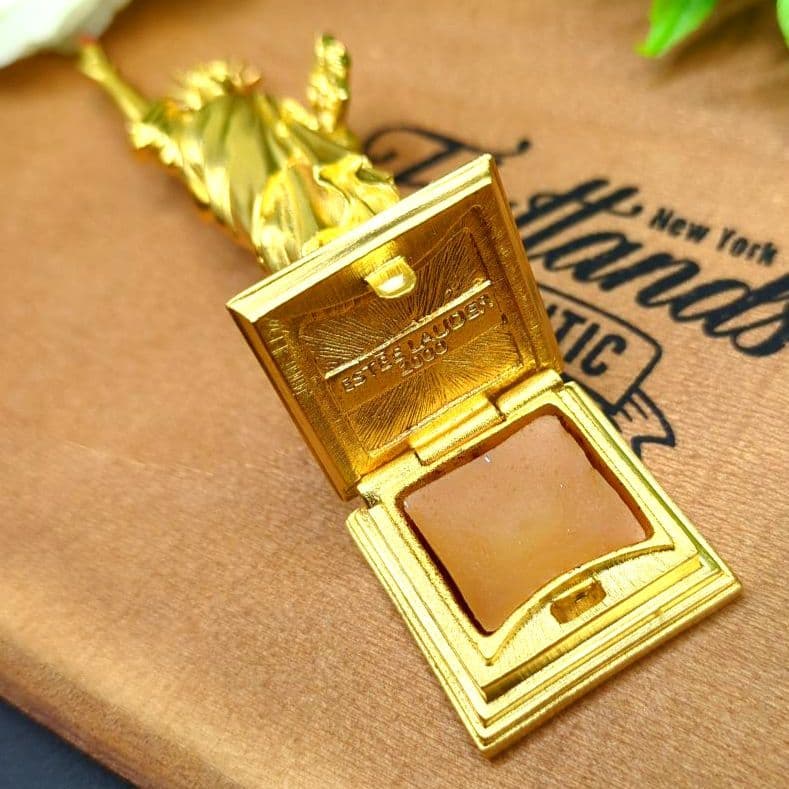 エスティローダー 練り香水 コンパクト スタチュー・オブ・リバティ