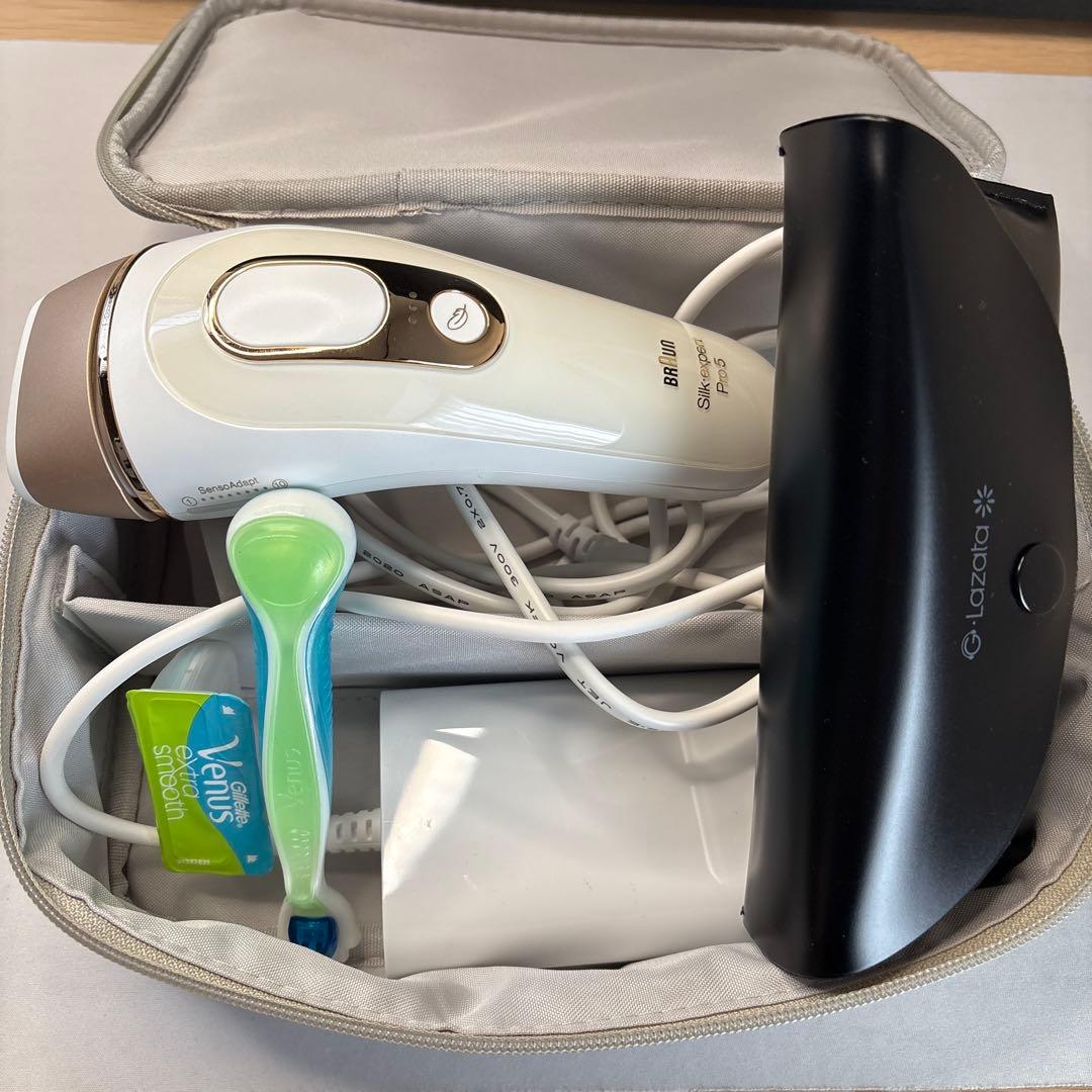 ブラウン シルクエキスパート Pro5 脱毛　脱毛器 専用ケース付き BRAUN（ブラウン） 家庭用 光美容器 シルクエキスパート Pro5 PL5268