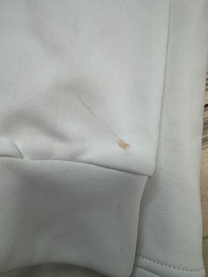 MARK&LONA ハーフジップ 裏起毛 ゴルフ ホワイト サイズ48 - メルカリ