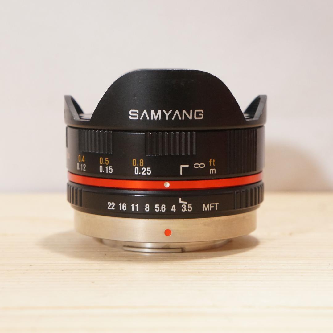 【動作確認済】SAMYANG 7.5mm 1:3.5 UMC Fish-eye