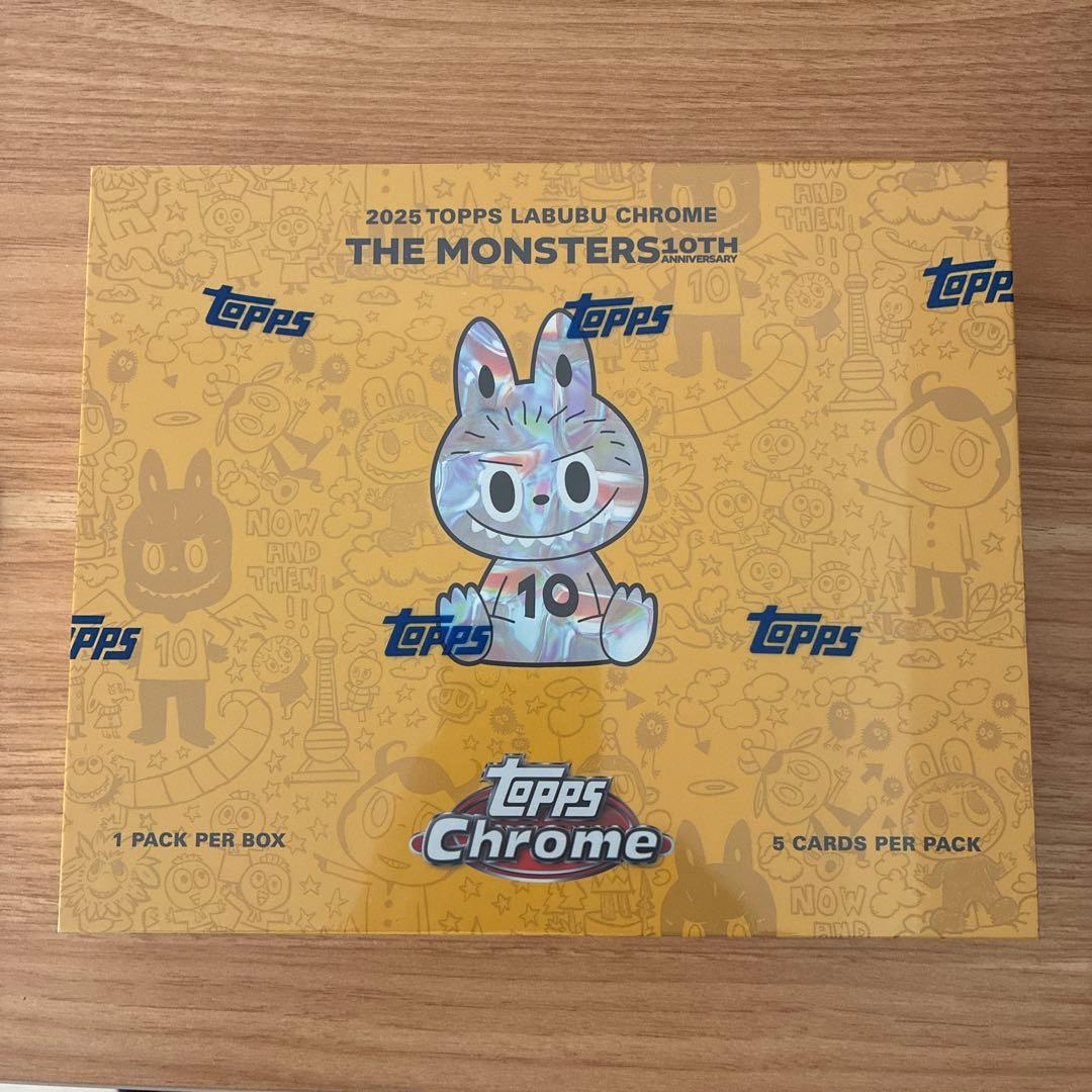Topps Chrome Labubu ラブブ 1box 1箱 未開封 - メルカリ