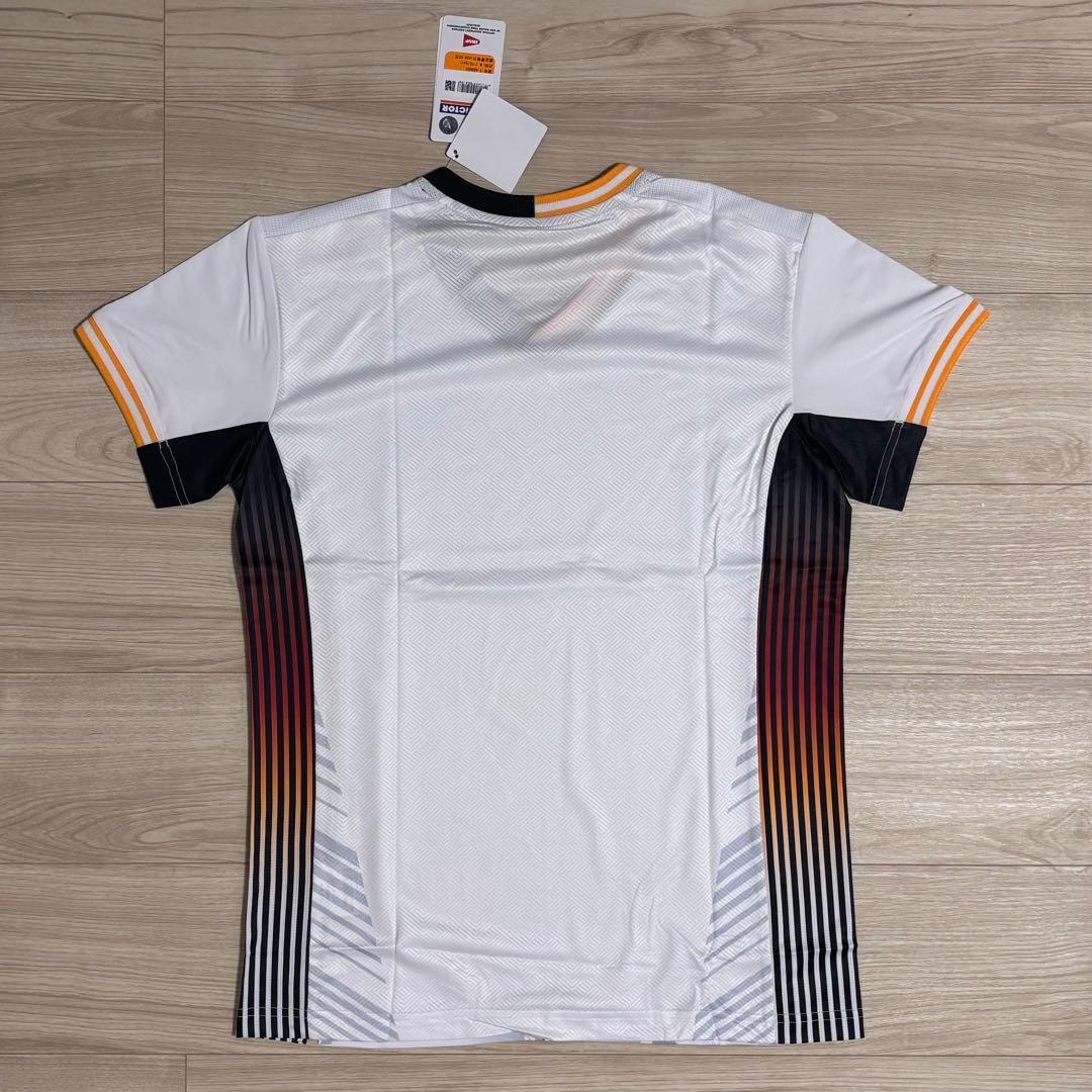 VICTOR バドミントンシャツ Mサイズ 奈良岡功大選手着用T-55000A白